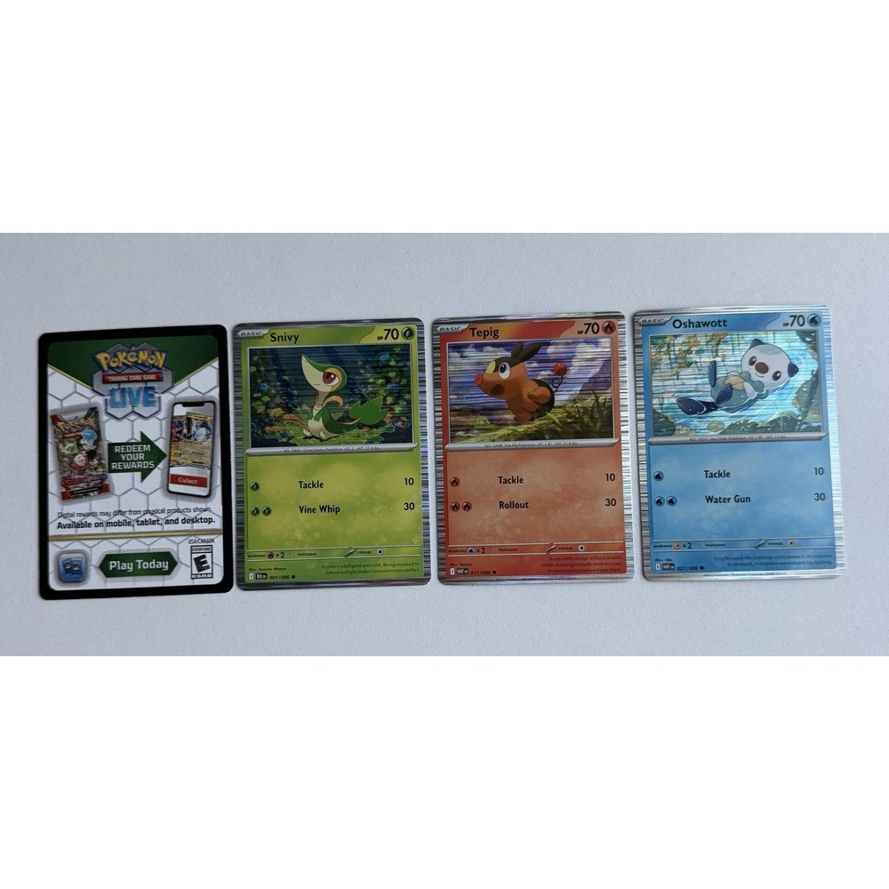 Pokémon Black Bolt White Flare Unova Poster Collection Holo Promos